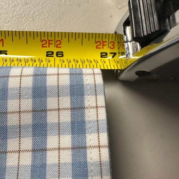 Untuckit Shirt Men's XXXL Check/Plaid Button Up Roodeberg Wrinkle Free Cotton - Picture 7 of 13